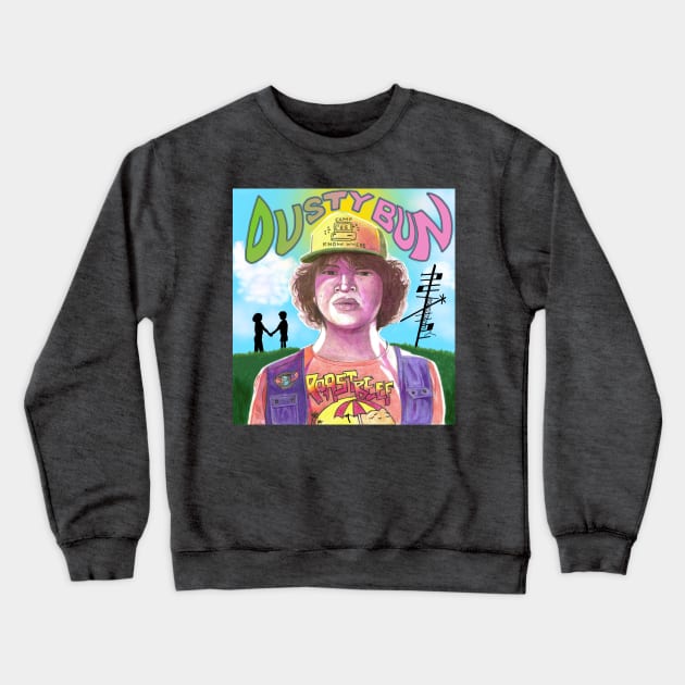 Dusty Bun Crewneck Sweatshirt by Popoffthepage